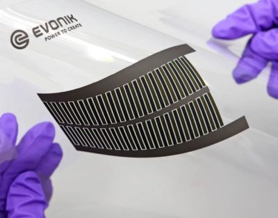 Ultrathin, flexible batteries, Evonik Creavis GmbH